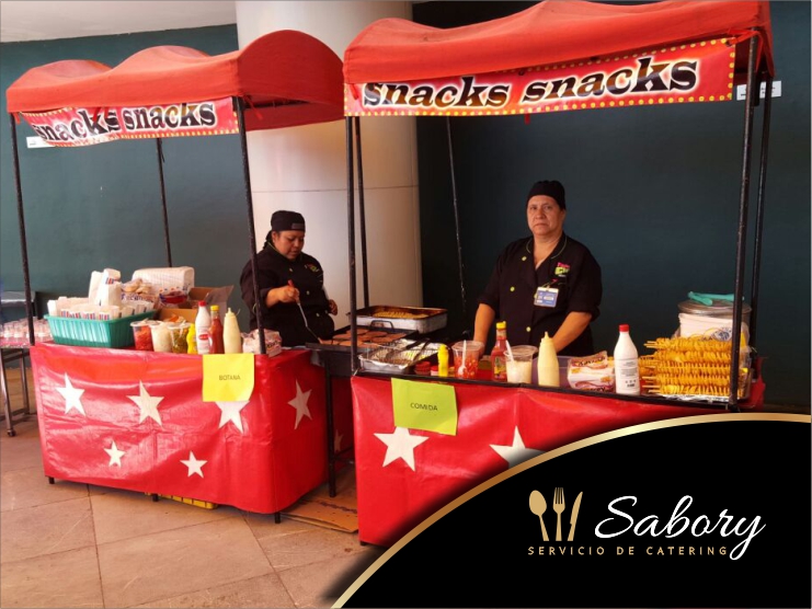 puestos de snacks